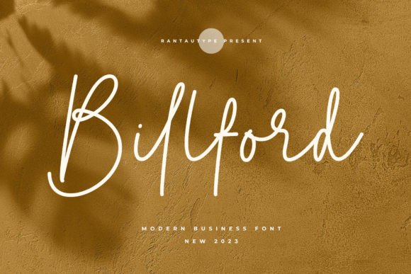 Billford: A Modern Business Font That Elevates Professional Design