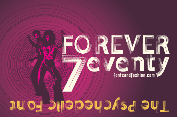 Forever 7eventy Font: A Modern Revival of 70s Disco Vibes
