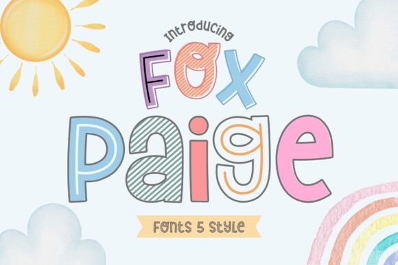 Fox Paige: A Playful Display Font for Strategic Design Impact