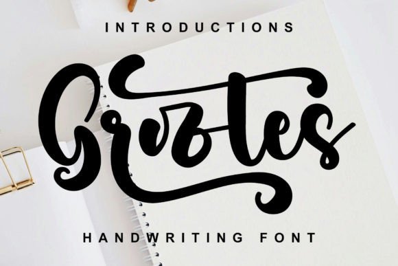Grootes: A Versatile Handwritten Typeface for Designers and Creators