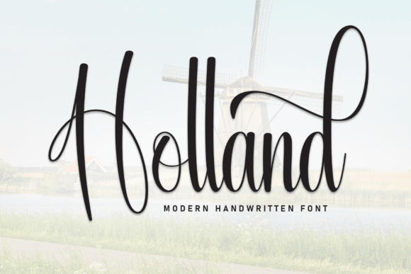 Holland Font: A Timeless Script for Elegance and Expression