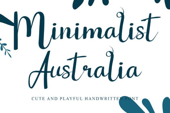 Minimalist Australia: A Handwritten Font with Elegance and Versatility