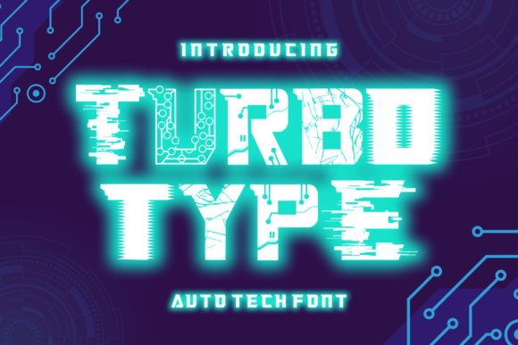Rev Up Your Design Engine with Turbo Type - The Ultimate Digital Font for the Fast Lane
