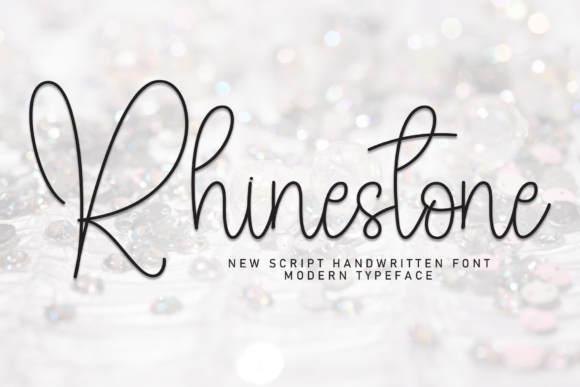 Rhinestone: The Elegant Script Font for Every Occasion
