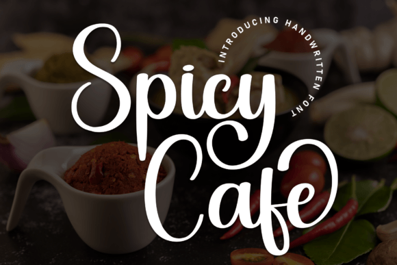 Spicy Cafe: A Strategic Script Font for Elegant and Impactful Design