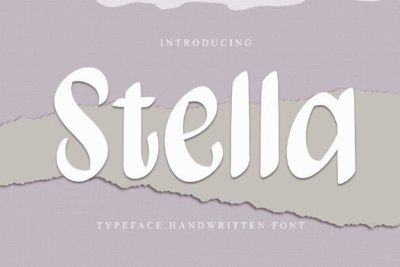 Stella: A Handwritten Font for Stunning Designs