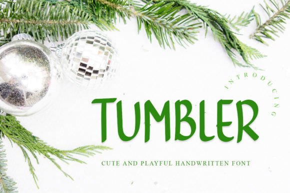 Tumbler Font: Adding a Handwritten Touch to Modern Design