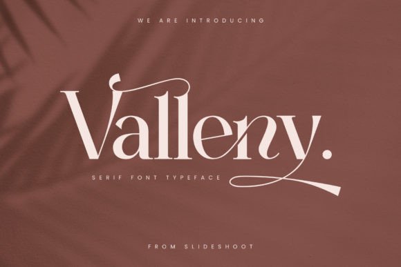 Valleny Serif: A Timeless Typeface for Modern Design