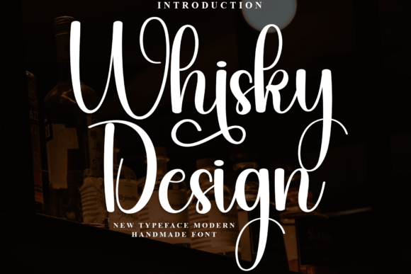 Whisky Design: A Timeless Script Font for Elegance and Creativity